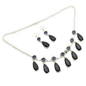 Amethyst Gemstone Sterling Silver Handmade Bracelet Jewelry 23 Gms